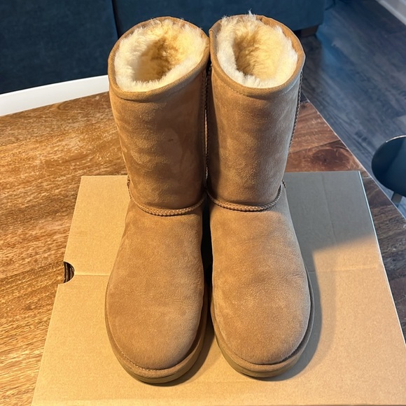 Ugh Classic Short II in Chestnut - Picture 6 of 9